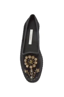 Hot Maliparmi BABOUCHE-BIJOUX THE PRECIOUS VELVET Negro