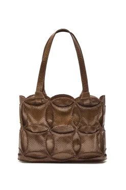 Online Maliparmi BOLSO MEDIANO DE HOMBRO EXOTIC SUMMER LUCKY Nuez
