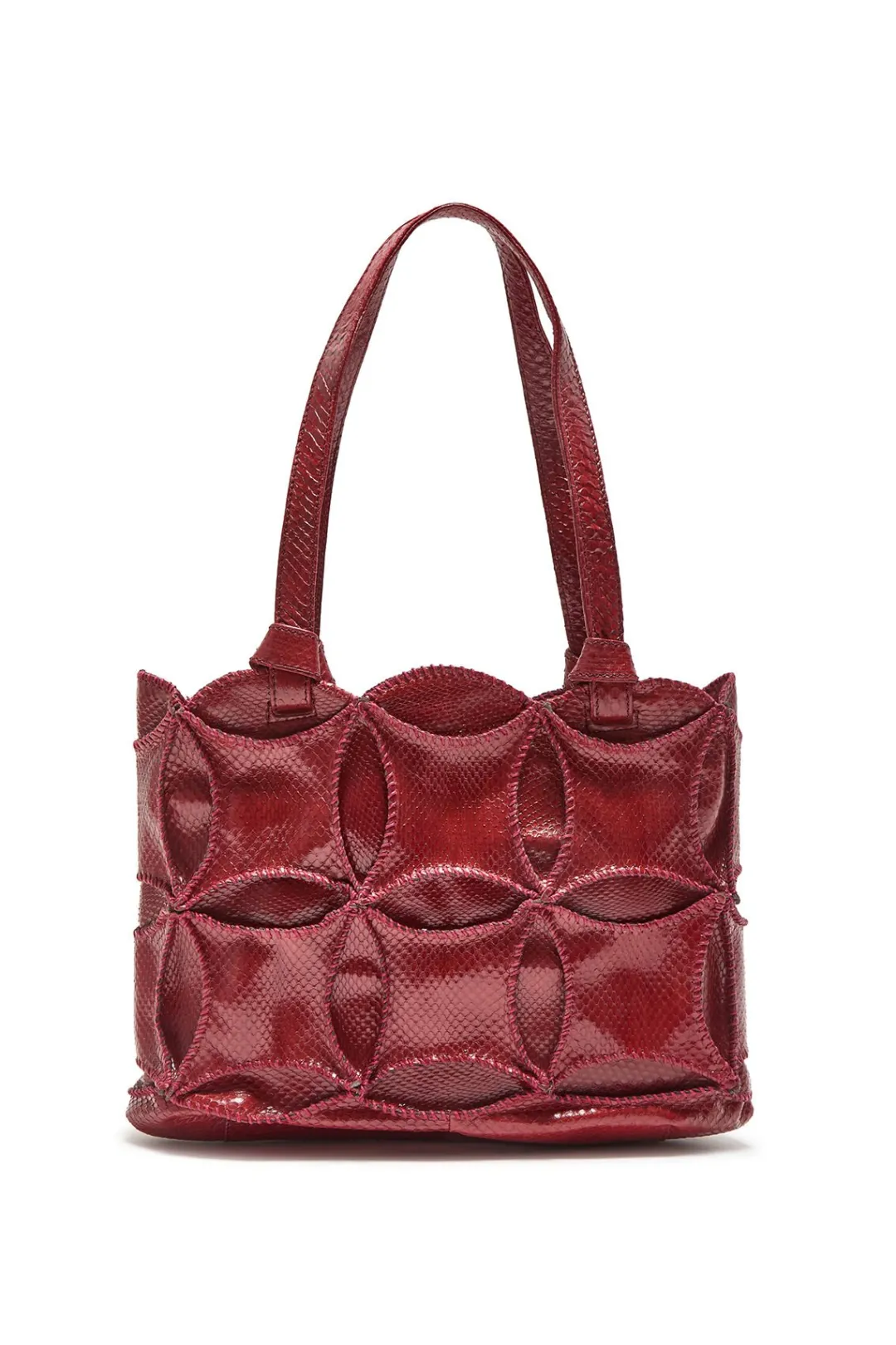 Clearance Maliparmi BOLSO MEDIANO DE HOMBRO EXOTIC SUMMER LUCKY Carmesí