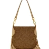 Discount Maliparmi BOLSO PEQUEÑO AL HOMBRO LUCKY BEADS EMBROIDERY Oro