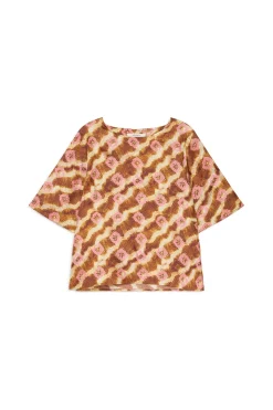 Fashion Maliparmi CAMISA COLLECTION PRINT Marrón