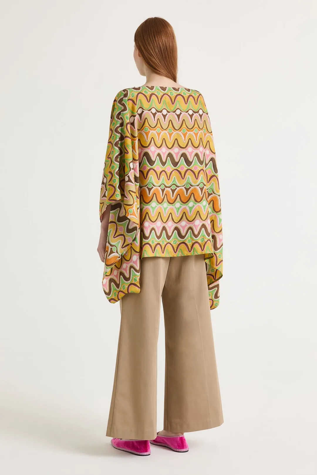 Clearance Maliparmi CAMISA COLLECTION PRINT Naranja