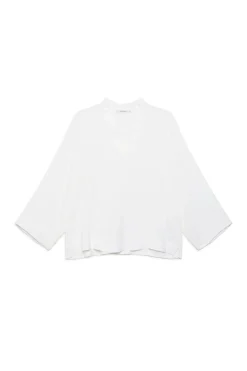 Hot Maliparmi CAMISA FLUID CREPE Blanco