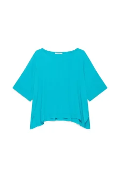 Sale Maliparmi CAMISA FLUID CREPE Turquesa