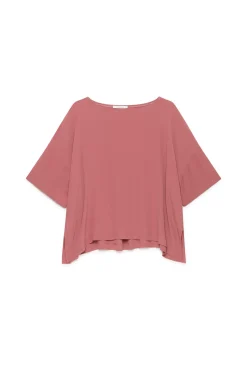 New Maliparmi CAMISA FLUID CREPE Rojo Cedro