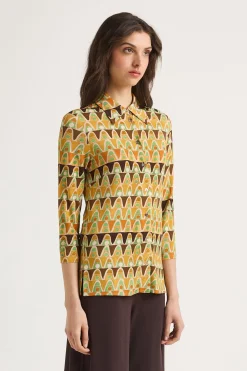 Online Maliparmi CAMISA GEOMETRIC MIMOSA Amarillo
