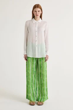 New Maliparmi CAMISA LIGHT RAMIÉ Blanco