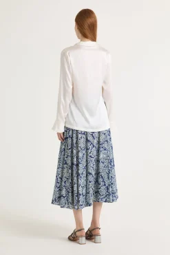 Best Maliparmi CAMISA SILK SATIN Blanco