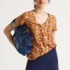 Discount Maliparmi CAMISETA CALEIDO FLOWER Naranja