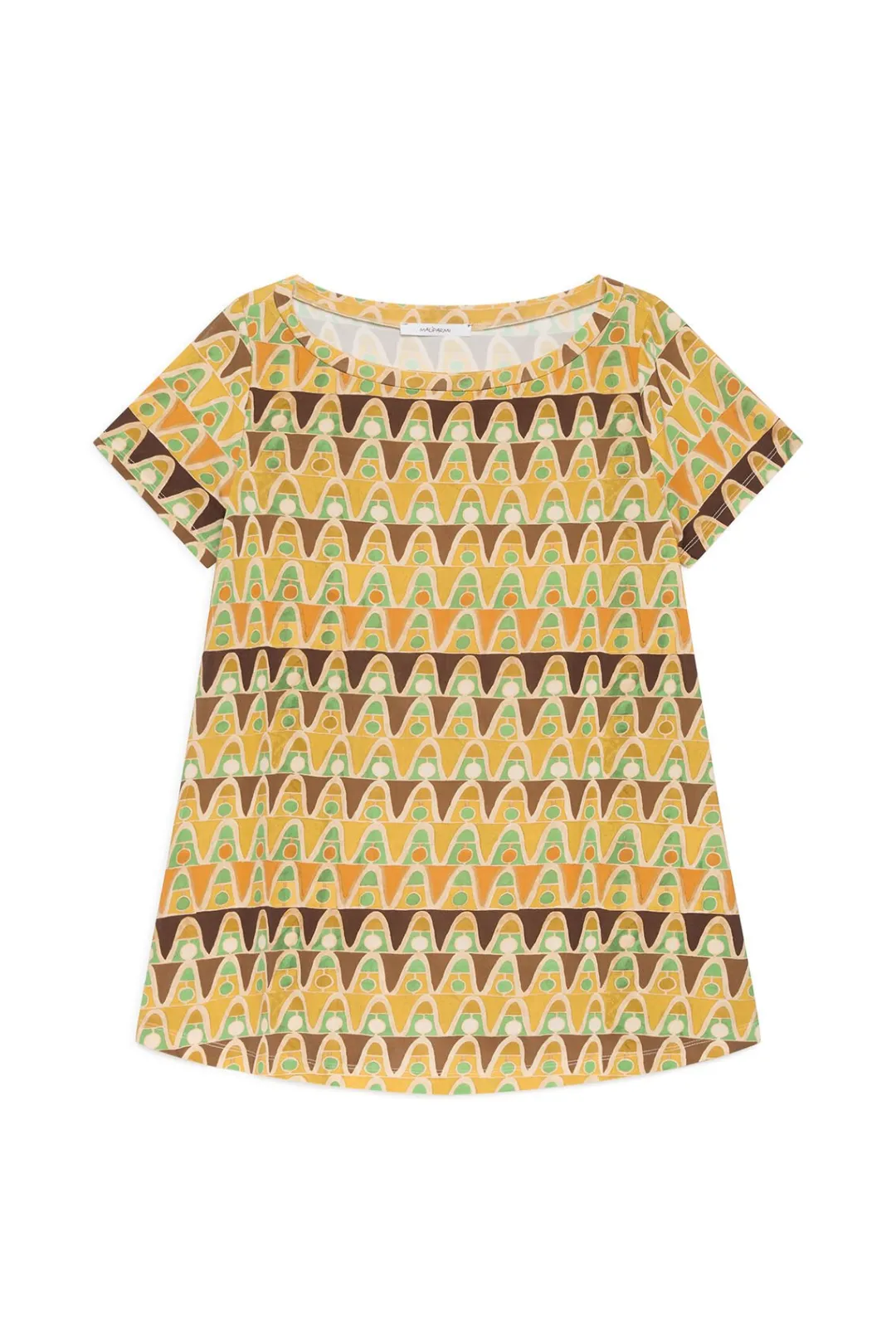 Sale Maliparmi CAMISETA GEOMETRIC MIMOSA Amarillo