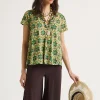 Outlet Maliparmi CAMISETA MAGICAL FLOWER Verde