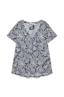 Outlet Maliparmi CAMISETA MAGICAL FLOWER Azul