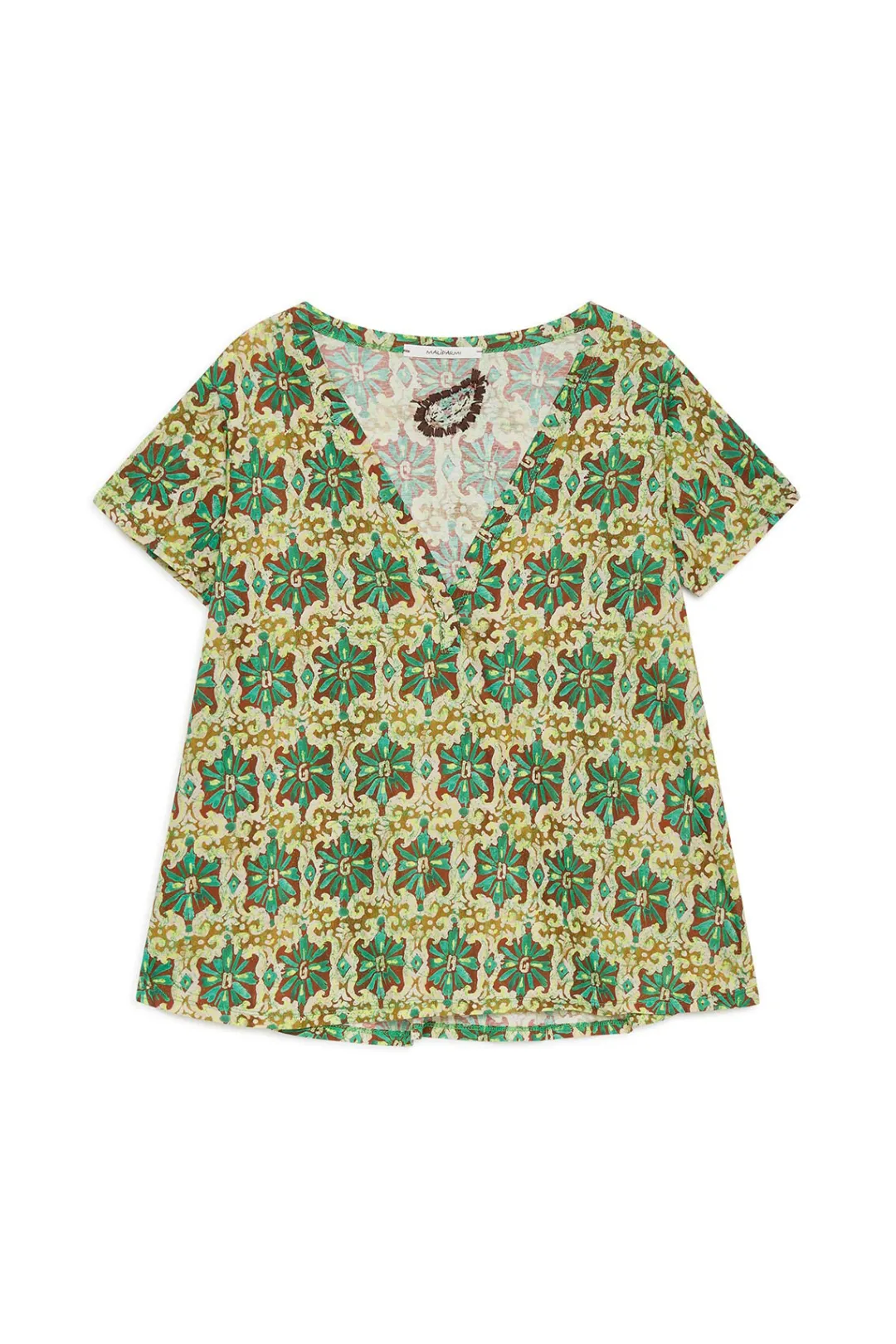 Outlet Maliparmi CAMISETA MAGICAL FLOWER Verde