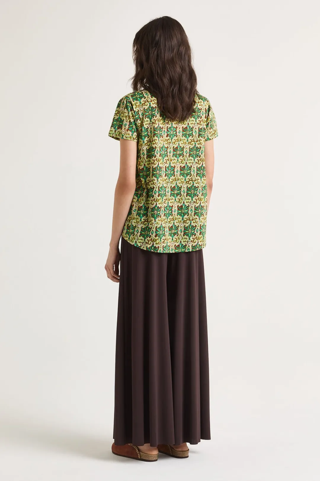 Outlet Maliparmi CAMISETA MAGICAL FLOWER Verde