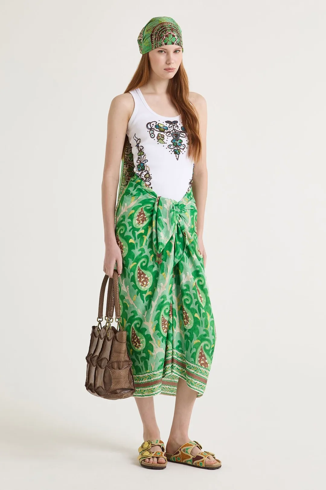 Discount Maliparmi CAMISETA PRECIOUS EMBROIDERY Blanco