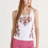 Hot Maliparmi CAMISETA PRECIOUS EMBROIDERY Rosa