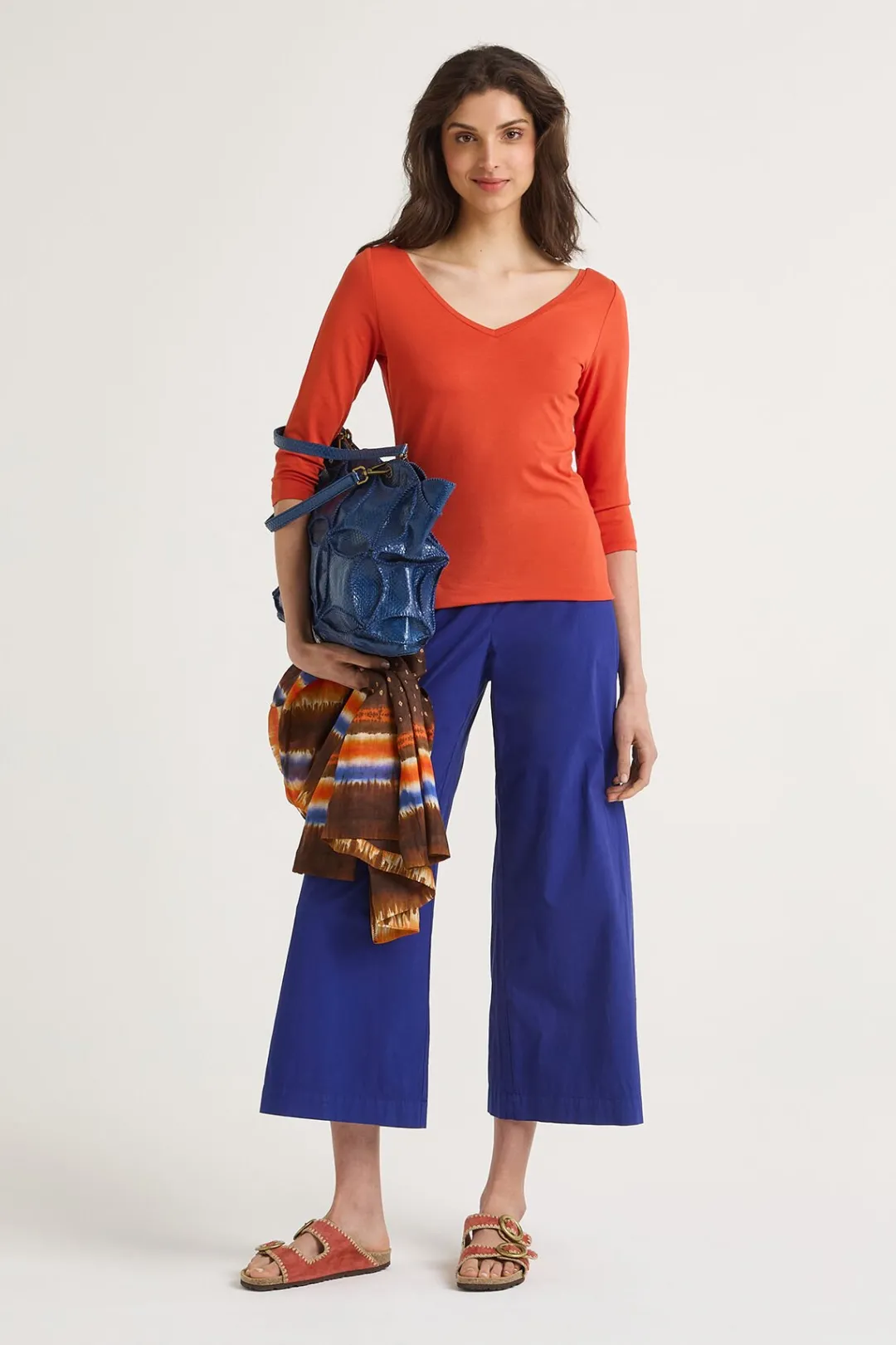 Outlet Maliparmi CAMISETA SOFT JERSEY Naranja