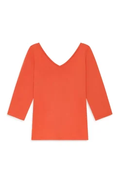Outlet Maliparmi CAMISETA SOFT JERSEY Naranja