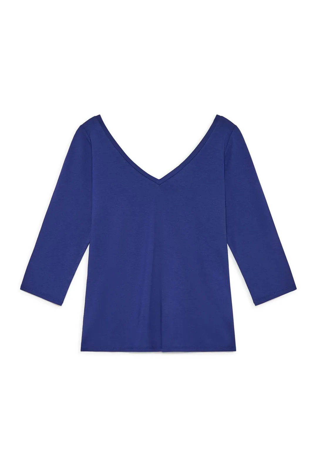 Online Maliparmi CAMISETA SOFT JERSEY Azul ultramar