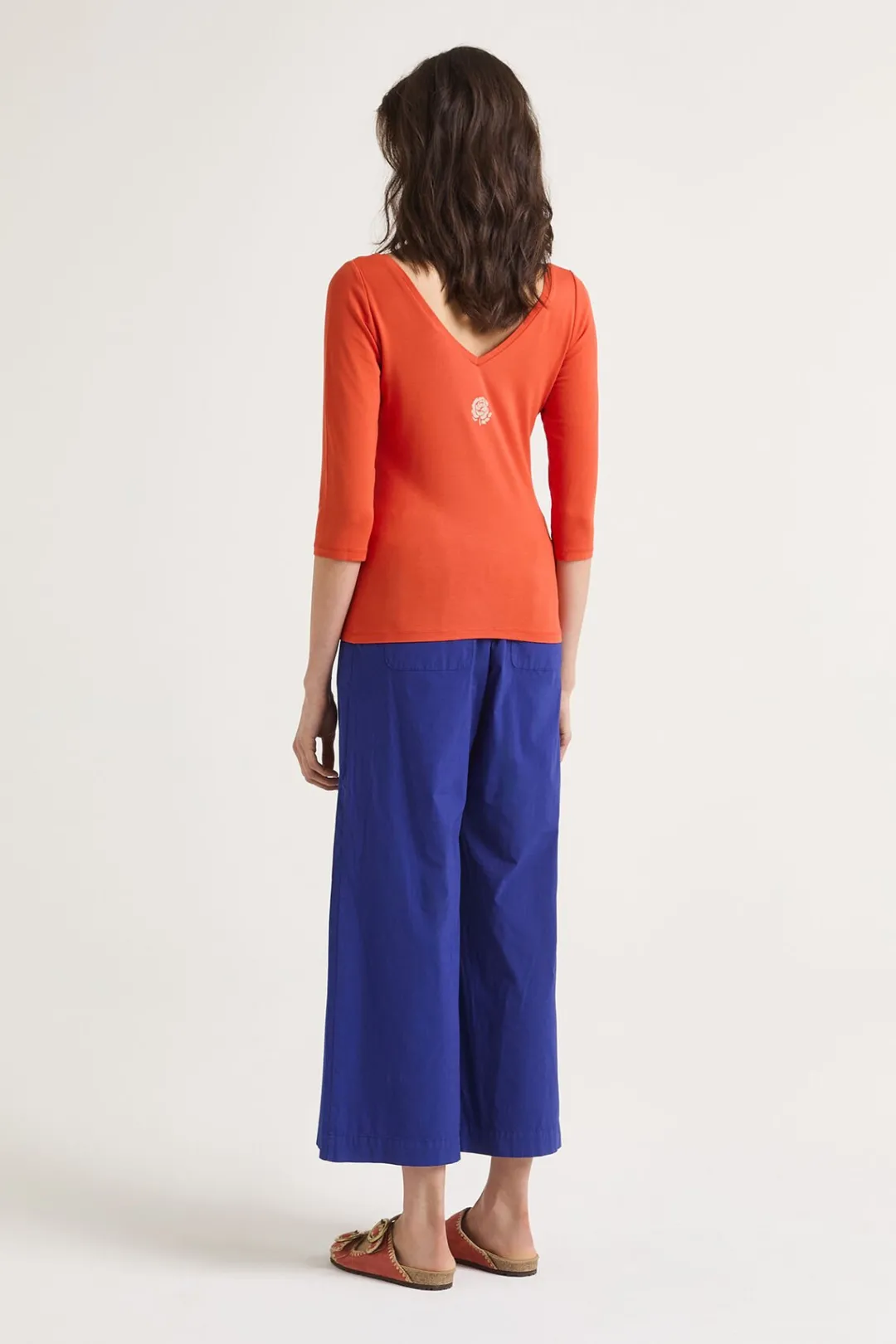 Outlet Maliparmi CAMISETA SOFT JERSEY Naranja