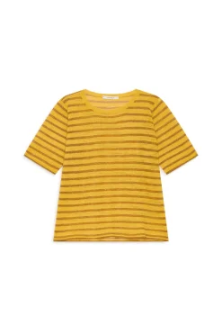 Best Maliparmi CAMISETA SUMMER LINEN Tabaco