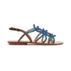 Sale Maliparmi CAPRI CUT SHADED EMBROIDERY Azul