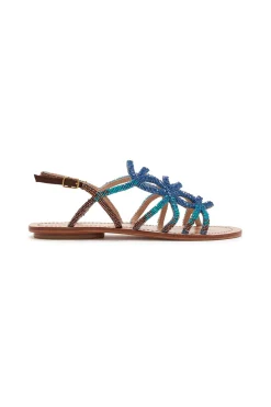 Sale Maliparmi CAPRI CUT SHADED EMBROIDERY Azul