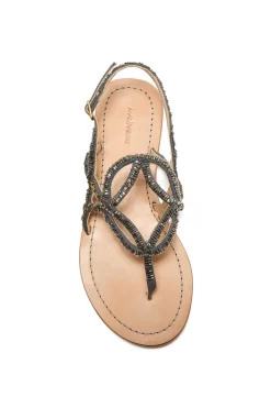 New Maliparmi CAPRI CUT SHADED EMBROIDERY Plateado