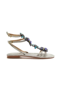 Hot Maliparmi CAPRI MAGNOLIA & STONES Plateado