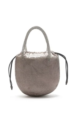 Fashion Maliparmi CESTA STEEL METAL CROCHET Nickel