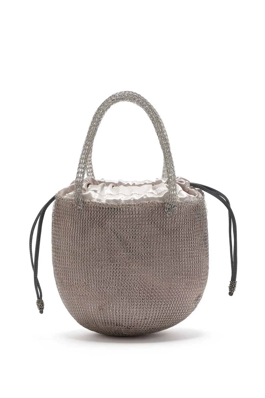 Fashion Maliparmi CESTA STEEL METAL CROCHET Nickel