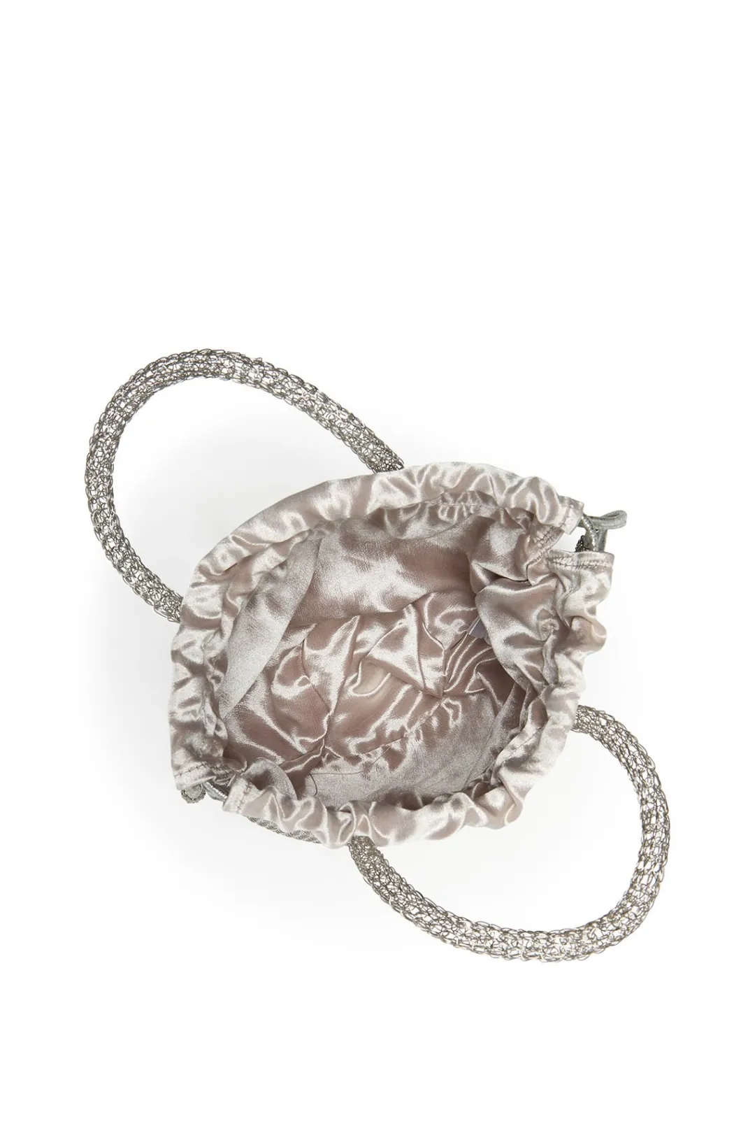 Fashion Maliparmi CESTA STEEL METAL CROCHET Nickel