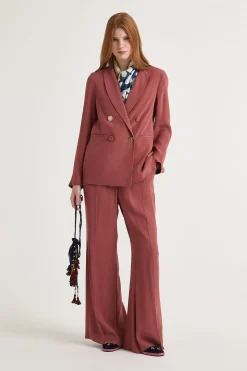 New Maliparmi CHAQUETA ENVERS CADY Rojo Cedro