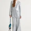 Outlet Maliparmi CHAQUETA EXCLUSIVE LINEN Plateado