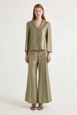 New Maliparmi CHAQUETA EXCLUSIVE LINEN Oro