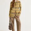 Best Maliparmi CHAQUETA GEOMETRIC MIMOSA Amarillo