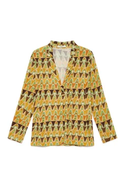 Best Maliparmi CHAQUETA GEOMETRIC MIMOSA Amarillo