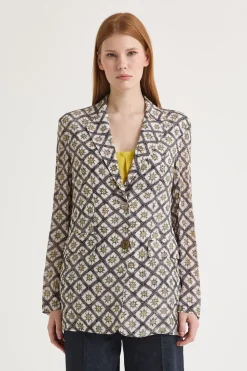 Best Maliparmi CHAQUETA MAGNOLIA BATIK Gris