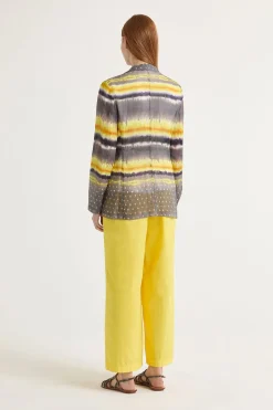 Hot Maliparmi CHAQUETA MALI TYE DYE Amarillo
