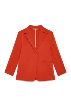 Hot Maliparmi CHAQUETA MILANO STITCHING Naranja