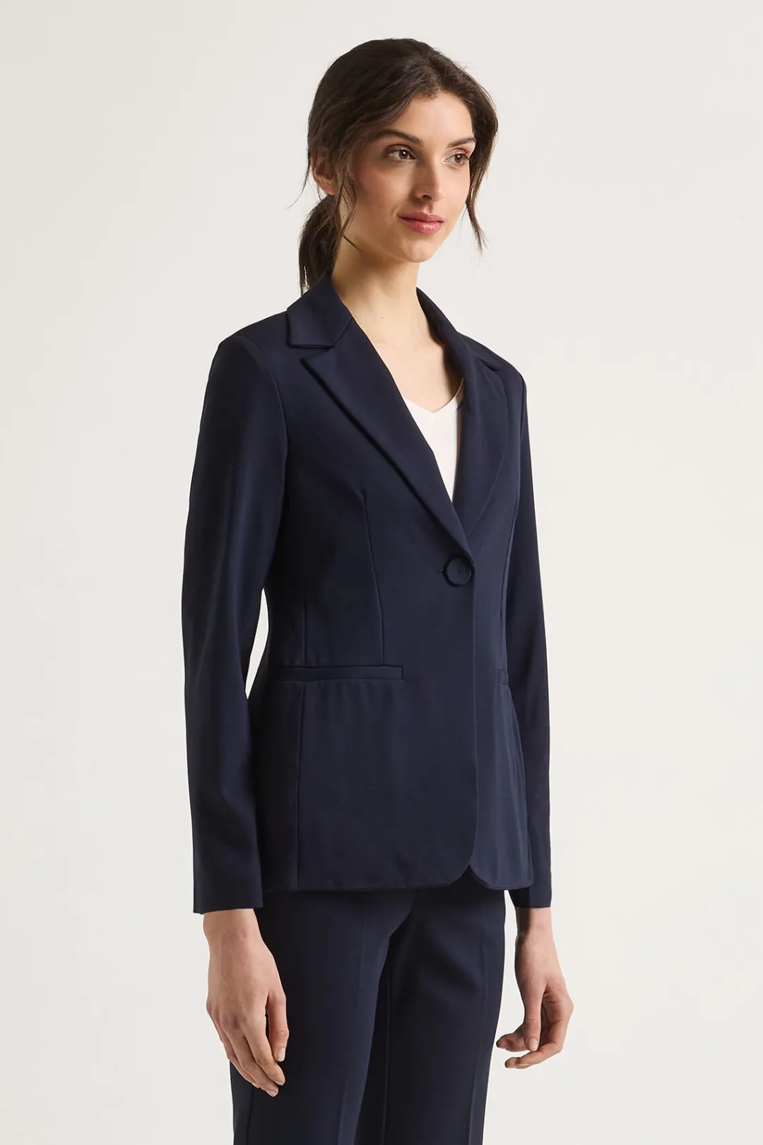 Clearance Maliparmi CHAQUETA MILANO STITCHING Azul noche