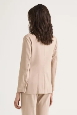 Outlet Maliparmi CHAQUETA MILANO STITCHING Crema café