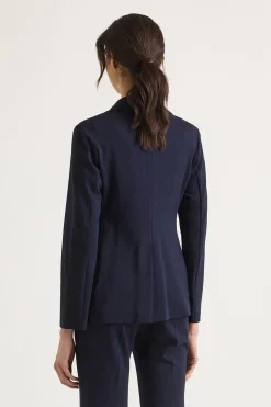 Clearance Maliparmi CHAQUETA MILANO STITCHING Azul noche