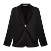 Fashion Maliparmi CHAQUETA SHINY CADY Negro