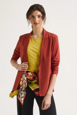 Hot Maliparmi CHAQUETA SOFT JERSEY Cuero