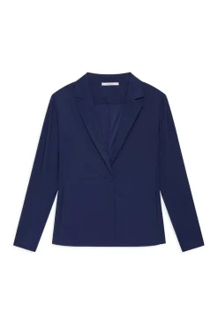 Best Maliparmi CHAQUETA SOFT JERSEY Azul noche