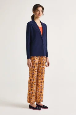 Best Maliparmi CHAQUETA SOFT JERSEY Azul noche