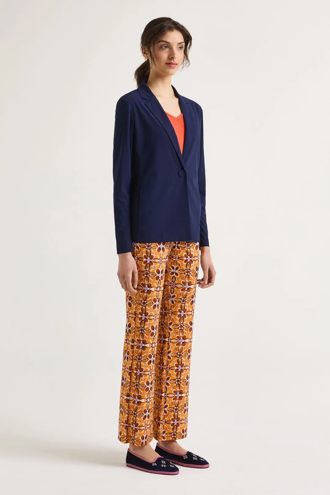 Best Maliparmi CHAQUETA SOFT JERSEY Azul noche