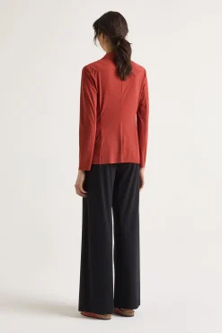 Hot Maliparmi CHAQUETA SOFT JERSEY Cuero