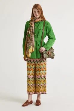 Online Maliparmi CHAQUETÓN MIMOSA NYLON Verde césped